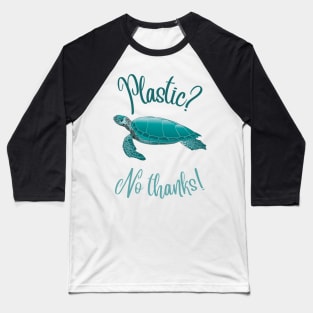 Plastic? No thanks Baseball T-Shirt